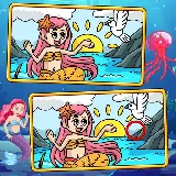 Mermaids Spot The Differences