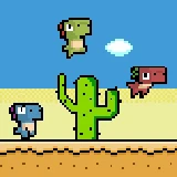 Pixel Dino Run