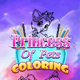Princess Of Pets Coloring