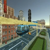 Sky Train Simulator : Elevated Train Driving Game