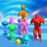 Stickmen Crowd Fight